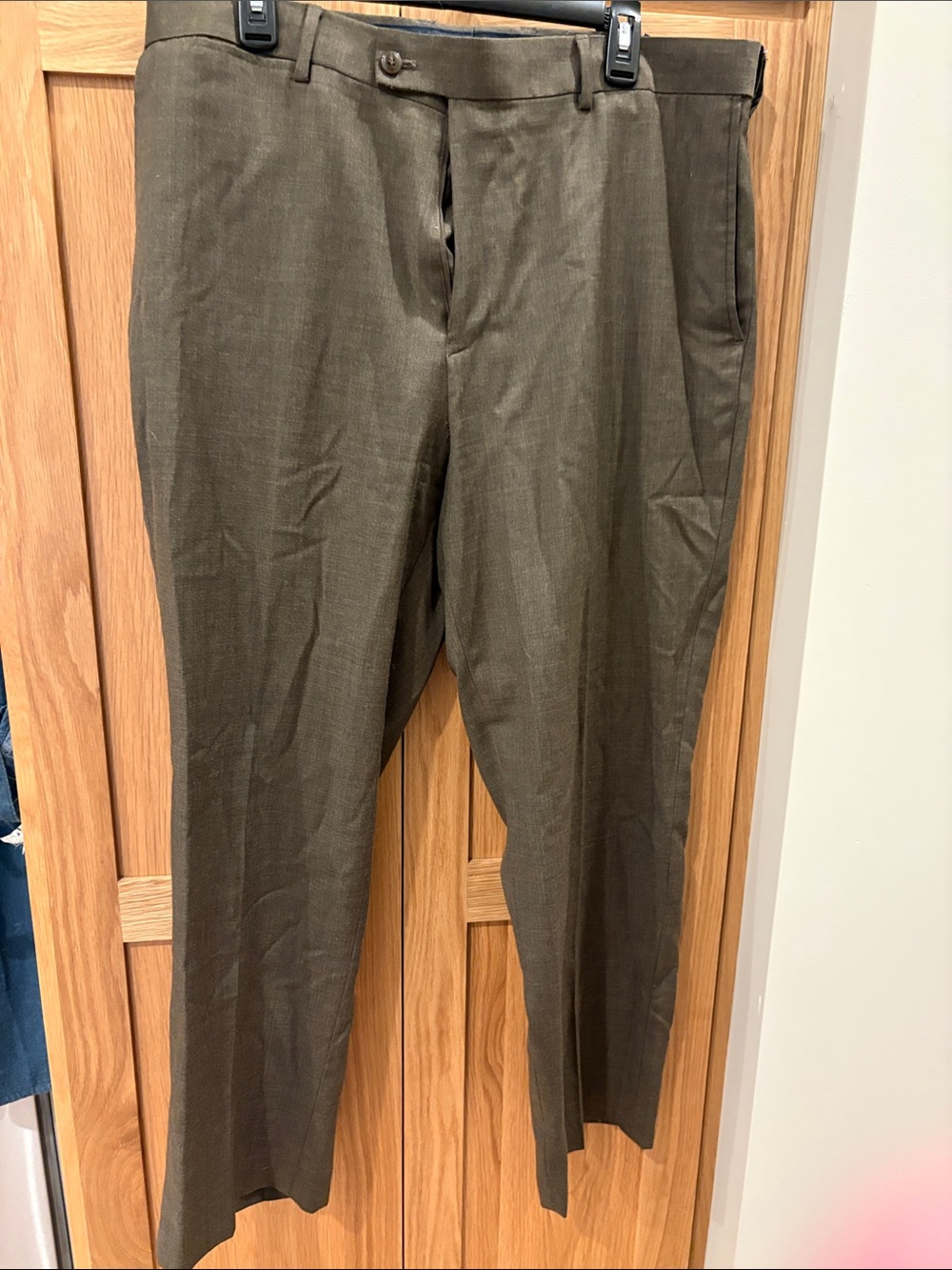 Men's Louis Raphael Rosso 38x30 Classic Dress Pants